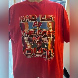 Tampa Bay Buccaneers Football Tee 2XL 2000